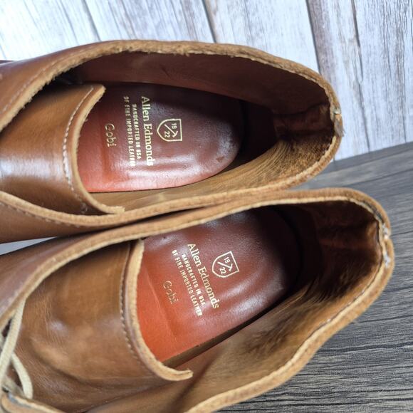 Allen Edmonds Gobi Brown Leather Chukka Boots Men's Sz 13 D (VGC) - Picture 7 of 9